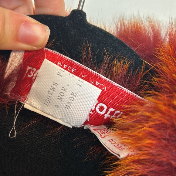 Laura Biagiotti Cashmere & Fur Sweater 1990s - Picture 6 of 7